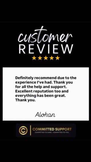 Instagram post from committedsupport. This post is in position 34.