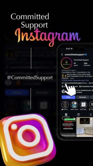 Instagram post from committedsupport. This post is in position 93.