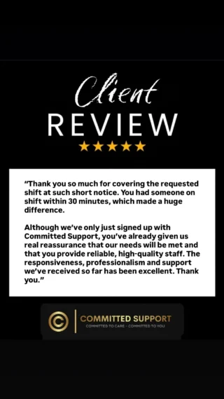 Instagram post from committedsupport. This post is in position 72.