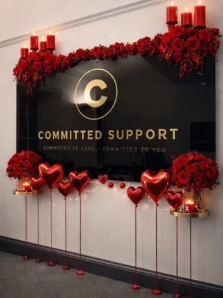 Instagram post from committedsupport. This post is in position 32.