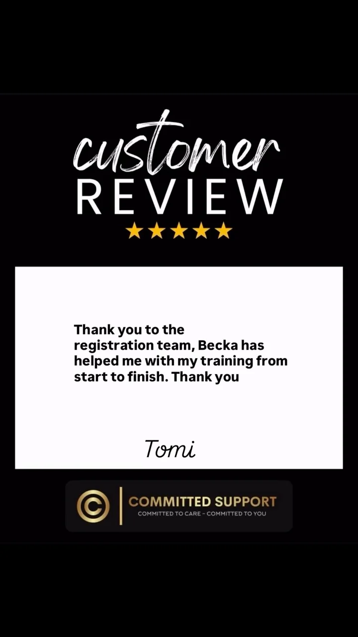 Instagram post from committedsupport. This post is in position 21.