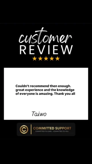 Instagram post from committedsupport. This post is in position 44.