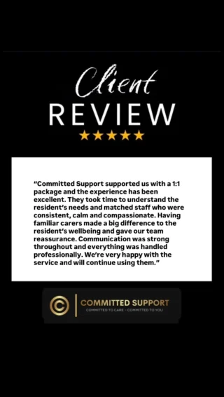 Instagram post from committedsupport. This post is in position 38.