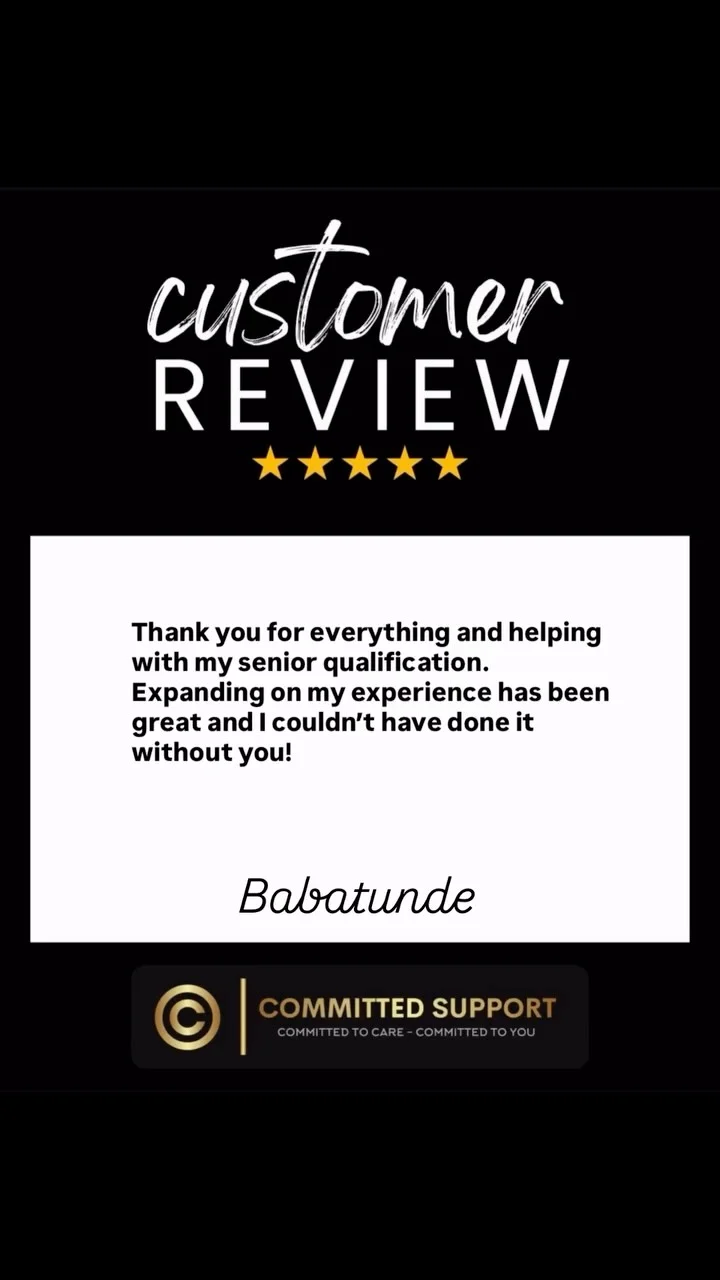 Instagram post from committedsupport. This post is in position 24.