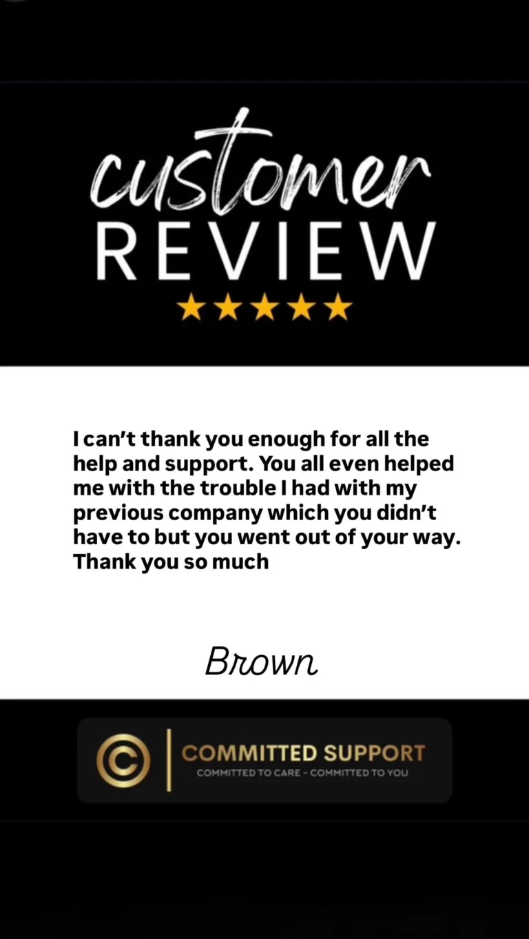 Instagram post from committedsupport. This post is in position 58.