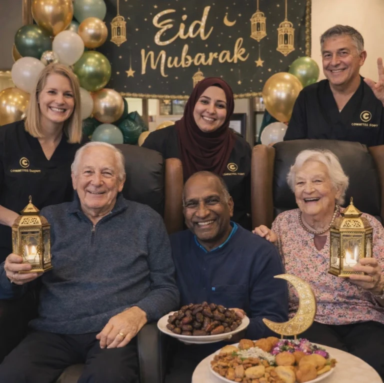 Instagram post from committedsupport. This post is in position 16.