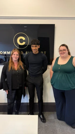 Instagram post from committedsupport. This post is in position 1.