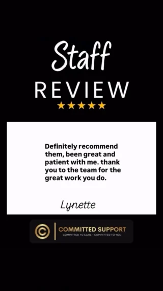 Instagram post from committedsupport. This post is in position 16.