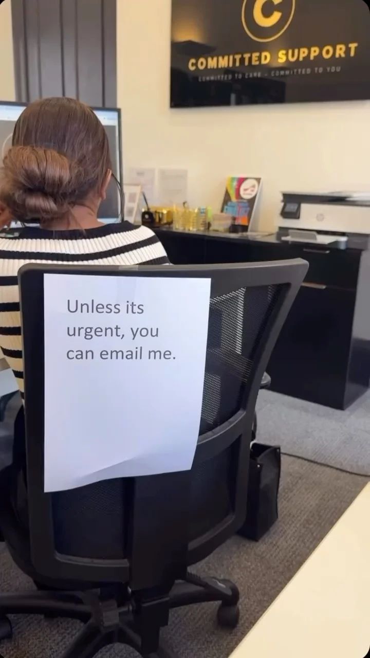 Instagram post from committedsupport. This post is in position 1.